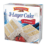 Pepperidge Farm  classic coconut 3-layer cake, coconut filling Right Picture